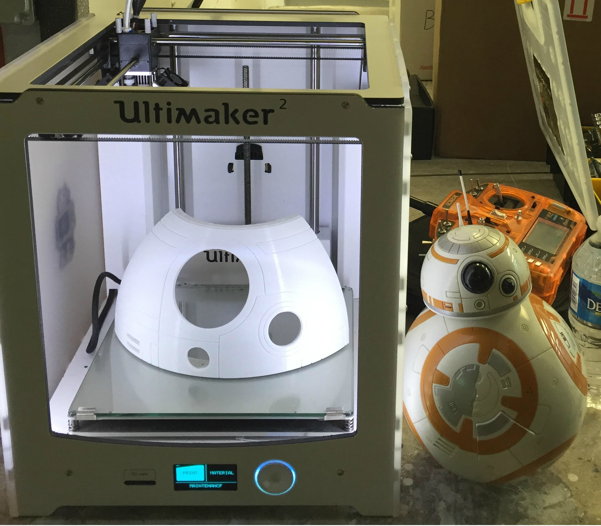 These the Droids You're Looking For: 3D Print the BB-8 Droid from The Force Awakens 3D Printing Industry