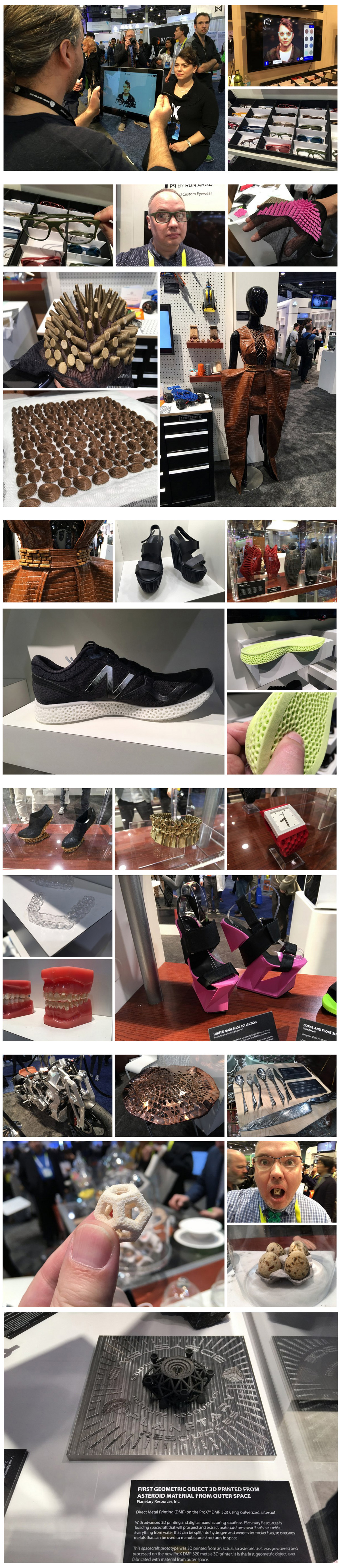 3D printing at CES 2016 from john biehler 2
