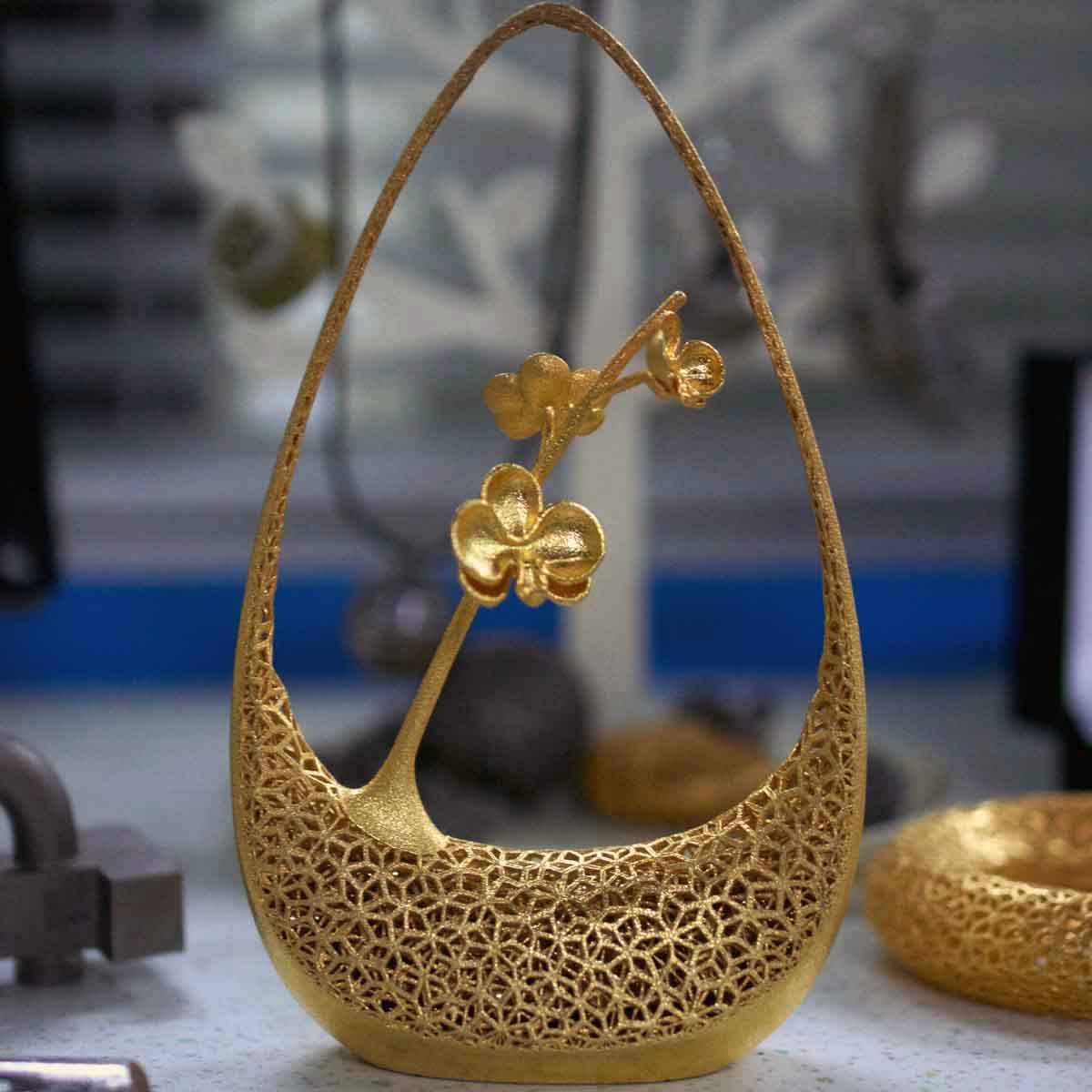 ITRI optical engine metal 3D printer 3D printed art object - ITRI Optical Engine Metal 3D Printer 3D PrinteD Art Object 1