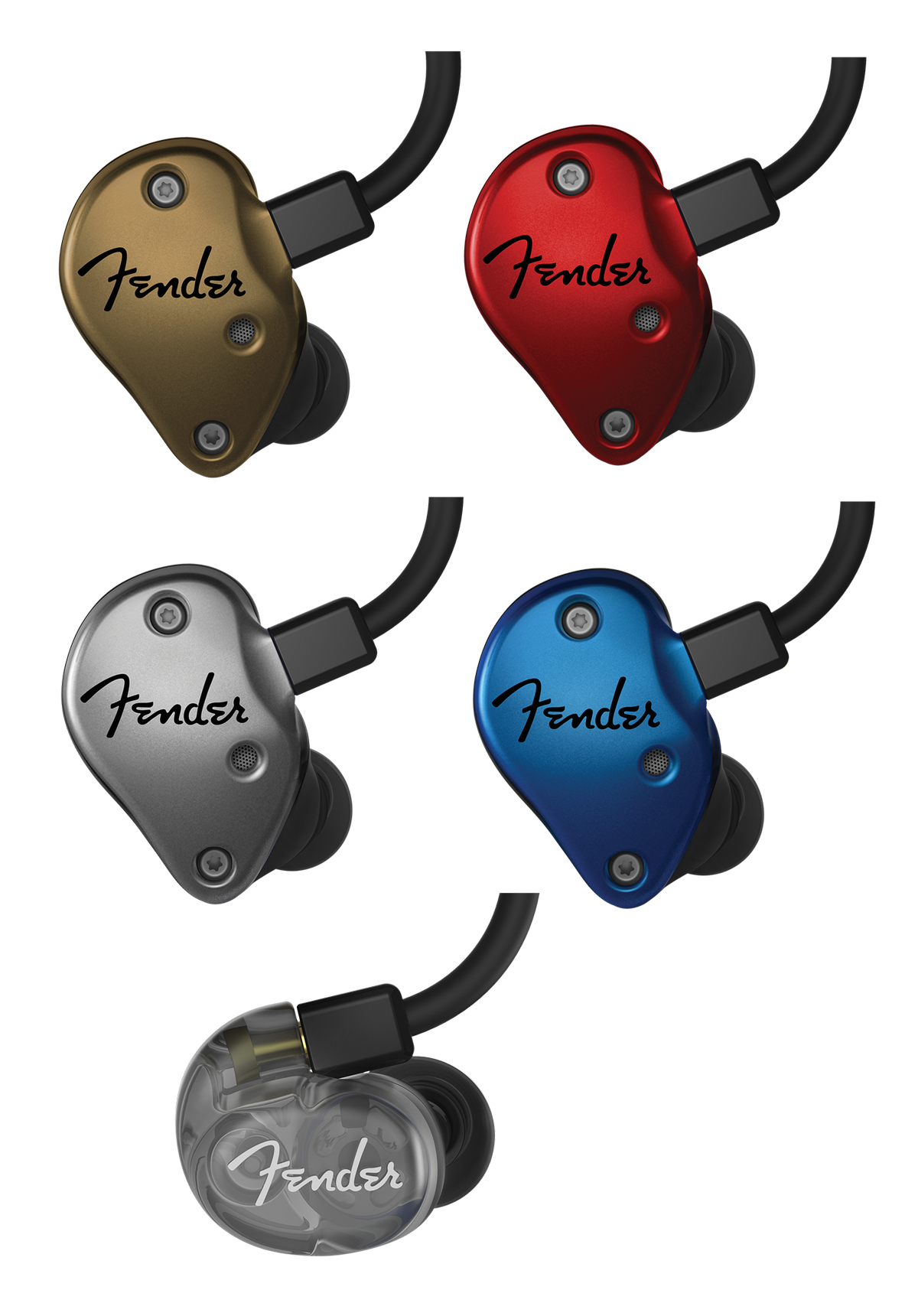 fender 3D printed headphones for ear