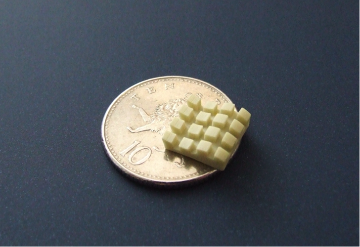 3D printed piezoceramic object from university of warwick