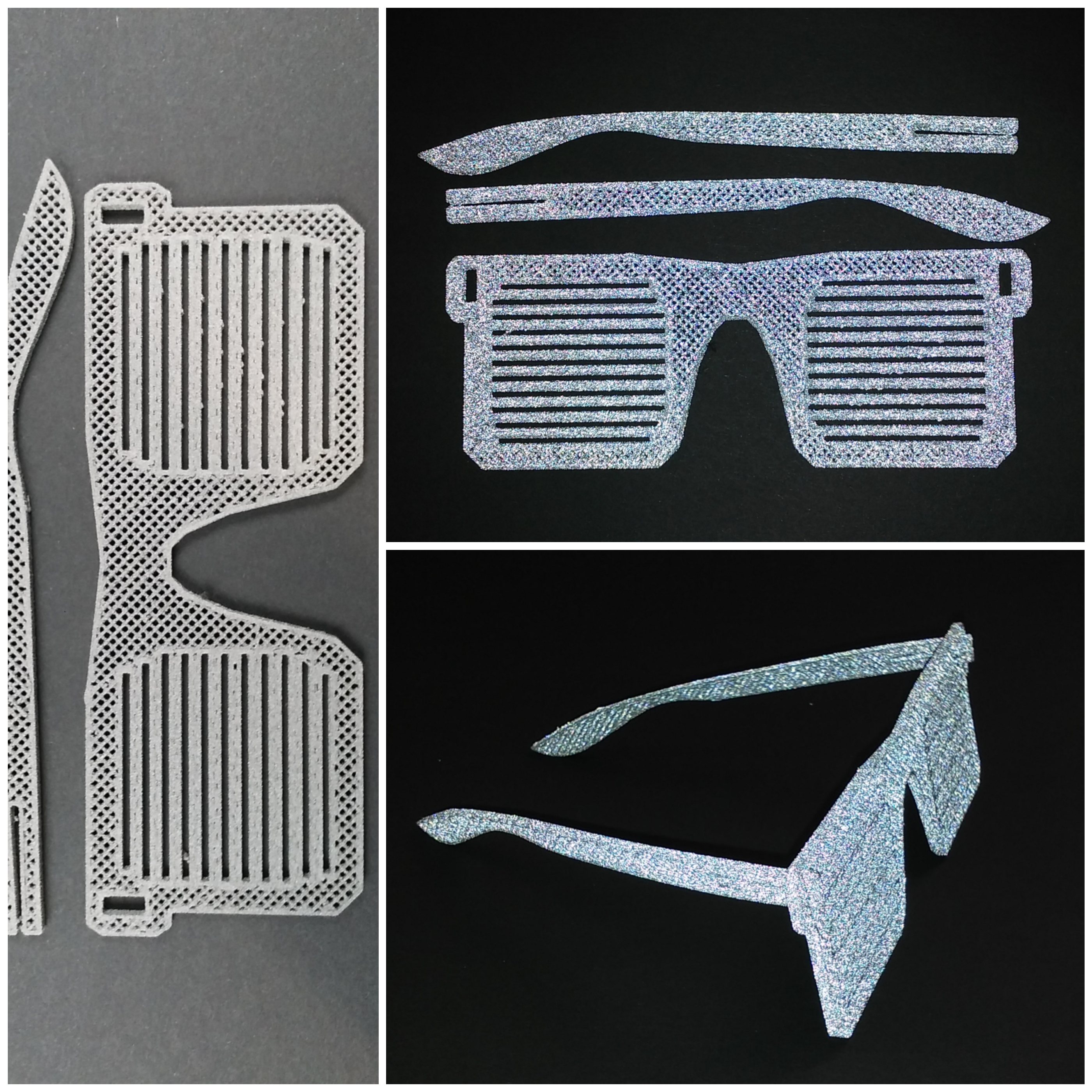 3D printed reflect-o-lay glasses by kai parthy