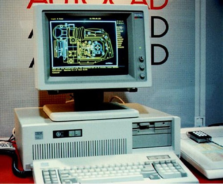 autocad 1982 3D printing 3D modeling