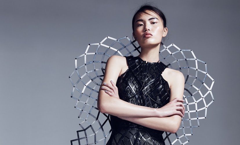 Chromat dress using 3D printing 