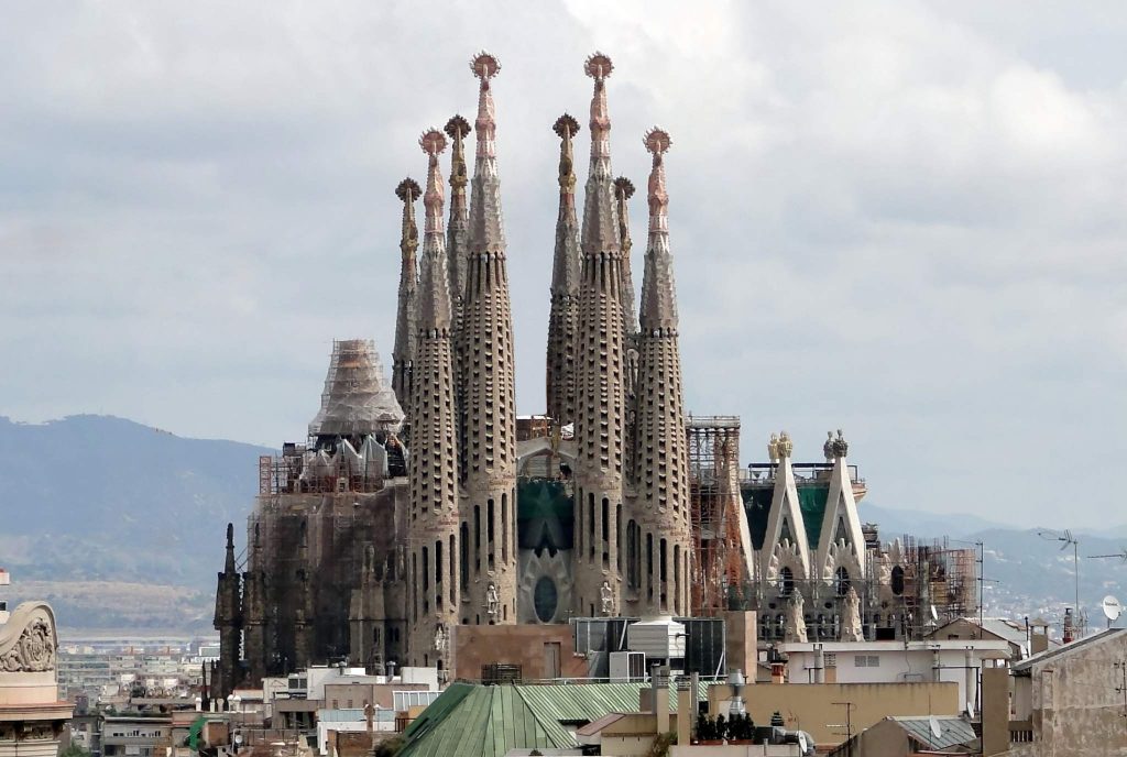 Sagrada Familia, Gaudi's unfinished masterpiece in Barcelona. 3D printing will complete his vision.