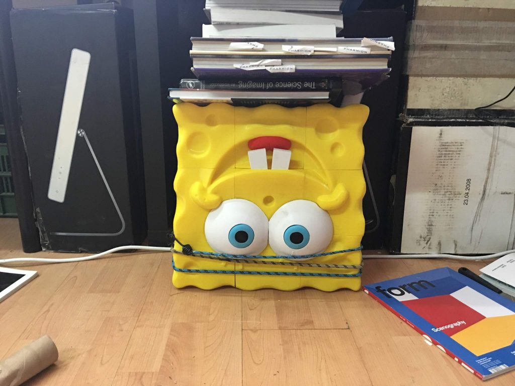 3DShook 3d printing spongebob 1