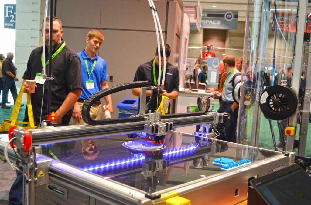 3D Platform's large format 3D printer