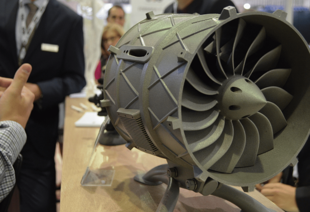 EOS 3D Printing Metal for Aerospace demo
