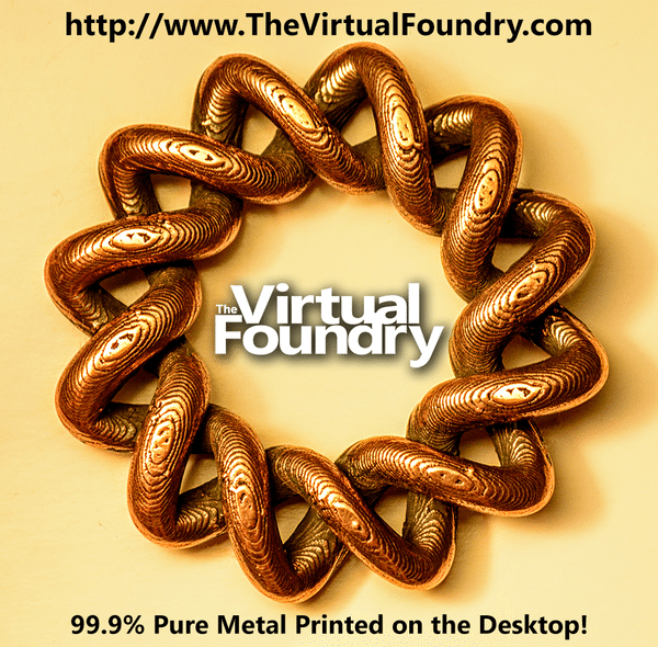 Pure metal Brooch. Image: The Virtual Foundry