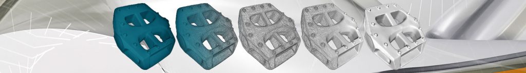 A 3D render of a bike pedal in ReMake Image via: Autodesk ReMake