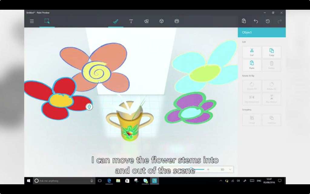 Image: Rumoured Microsoft MS Paint 3D