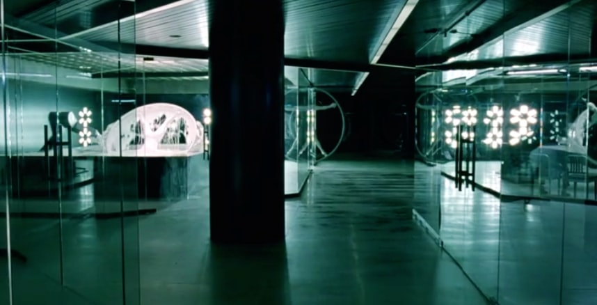 The lab behind Westworld. Image via HBO.