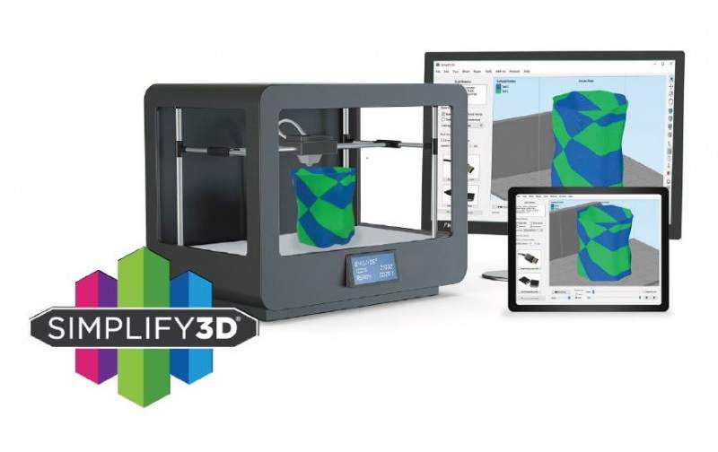Simplify3D makes slicing 3D models easy.