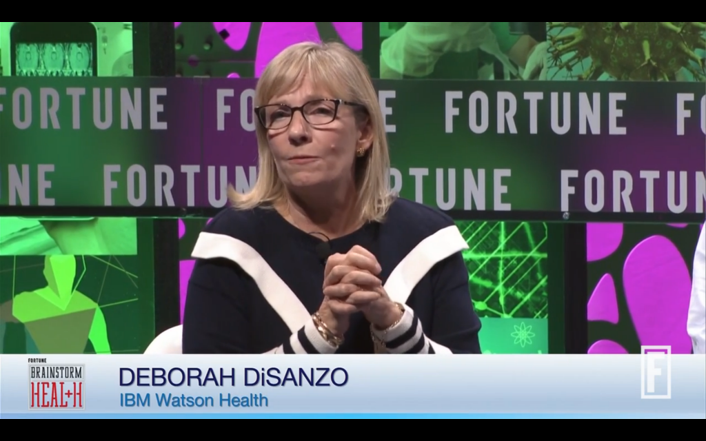Deborah DiSanzo, IBM Watson Health. Image via: Fortune