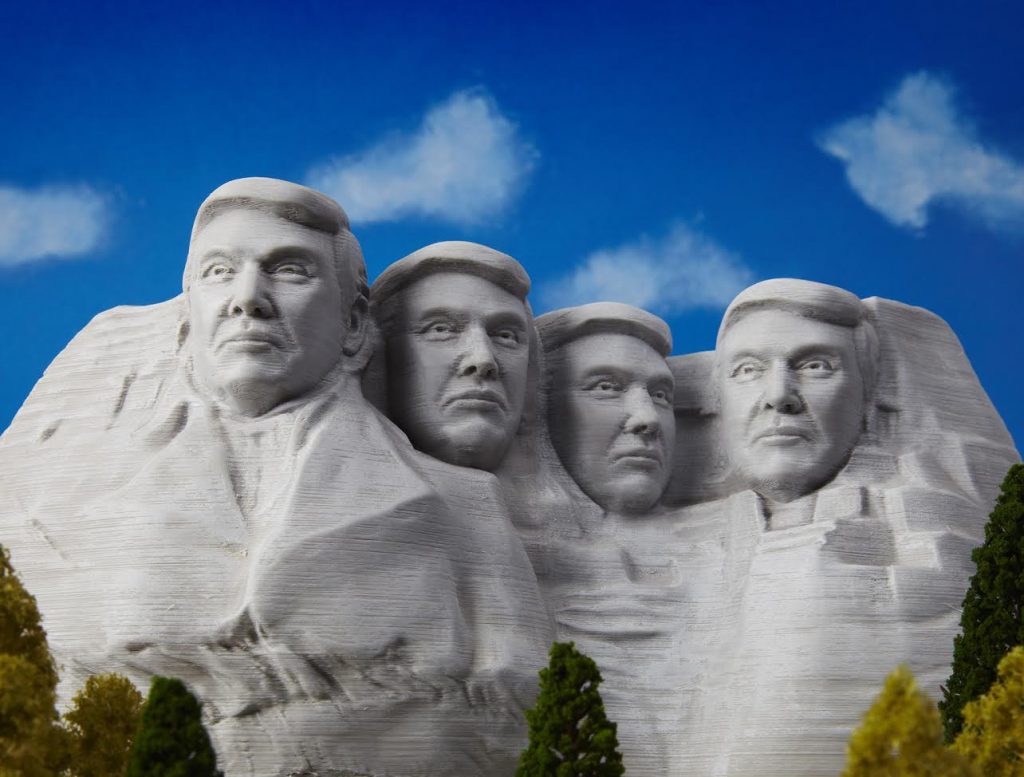 Mount Trumpmore by Rigid Ink. Image via MyMiniFactory