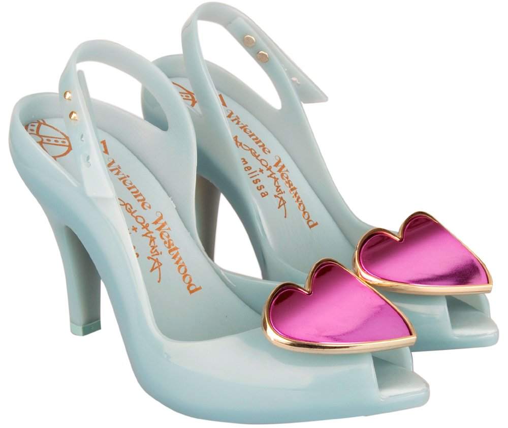 Vivienne Westwood Ladydragon heart women peep-toe shoe Photo via: Nonnon