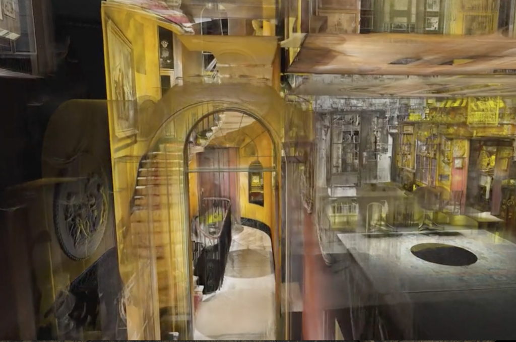 Inside the Digital Sir John Soane's Museum. Screenshot via: explore.soane