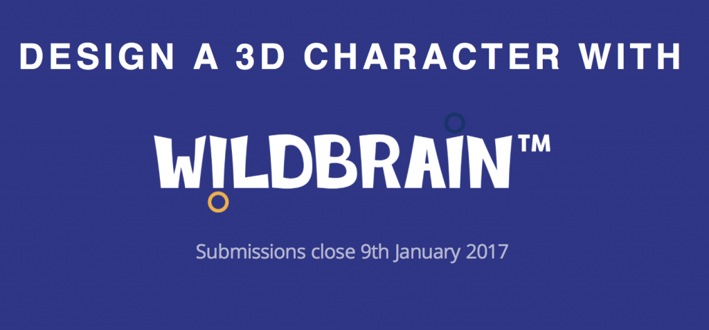 Screenshot of the WildBrain competition logo, taken via the competition page.