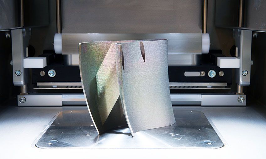 Sculpteo 3D printing metal. Image via Sculpteo. 