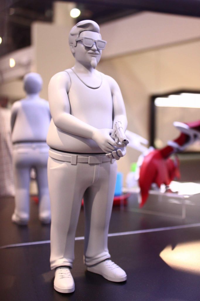 DWS 3D Print from CES 2017.