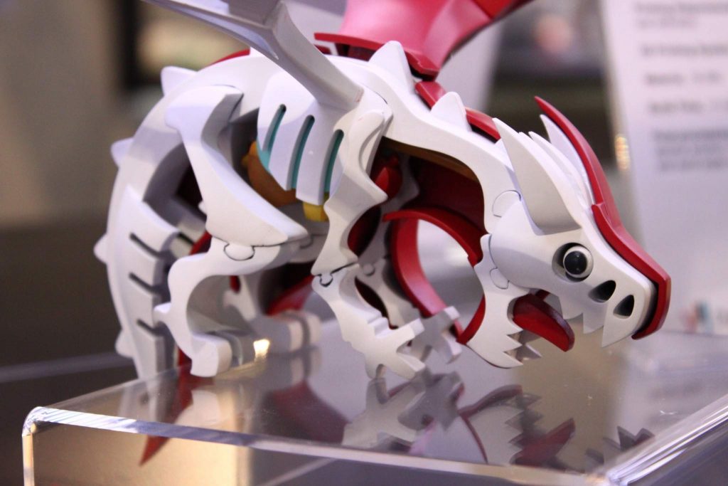 DWS 3D Printed Oriental Dragon at CES 2017.