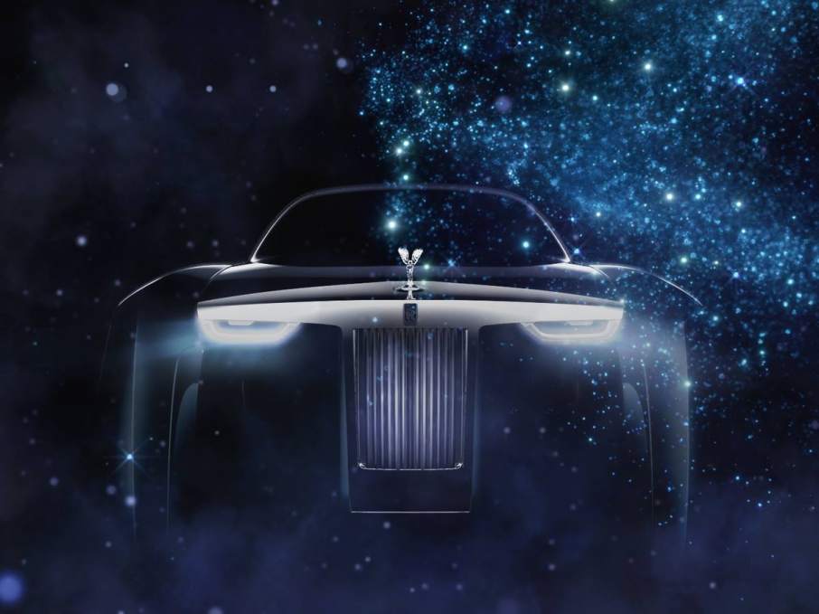 A teaser of the new Rolls-Royce Phantom model in the company's House of Rolls-Royce campaign. Via: RollsRoyceMotorCars on Facebook