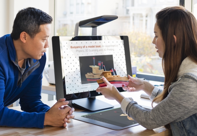 The HP Sprout G2 has education and collaboration in mind. Image via HP. 