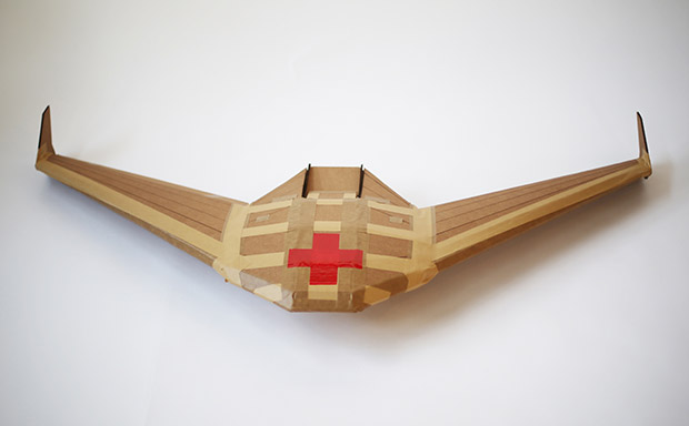The paper drone. Image via Otherlab. 