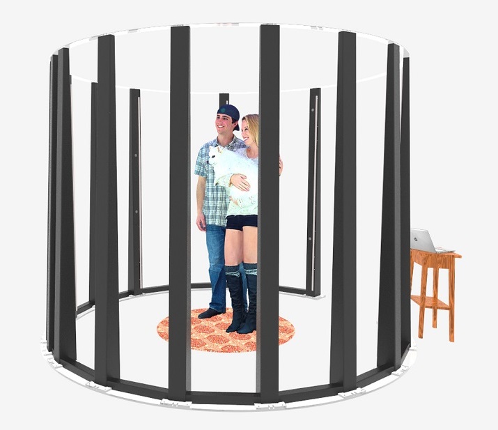 The Twinstant Mobile 3D body scanner. Image via Twindom. 