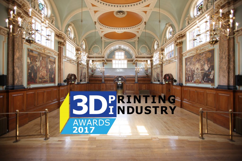3D Printing Industry Awards at Chelsea Old Town Hall.