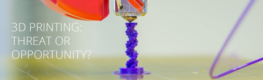 The seminar on 3D printing. Image via The British Plastics Federation. 