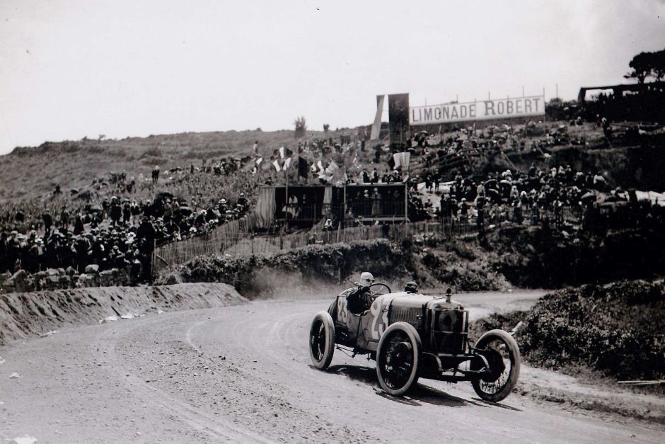 The Type-S during its last race in Lyon in 1914. Photo via Philip Guilfoyle.