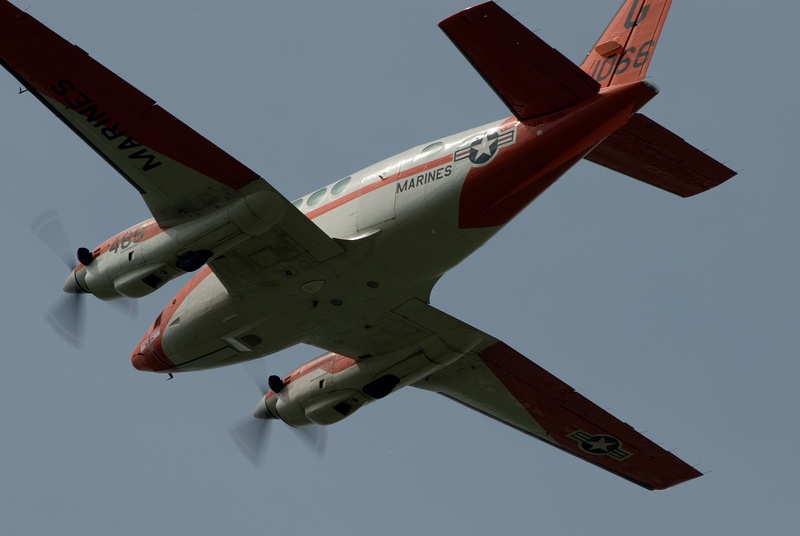 A T-44 Pegasus plane - recipient of the U.S. Navy's first 3D printed aircraft component. Photo by fencecheck contributor Andyman