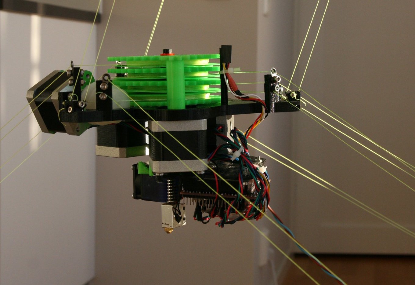 Open-source advocates: ORNL’s ‘SkyBAAM’ 3D printer “copying” earlier Hangprinter know-how