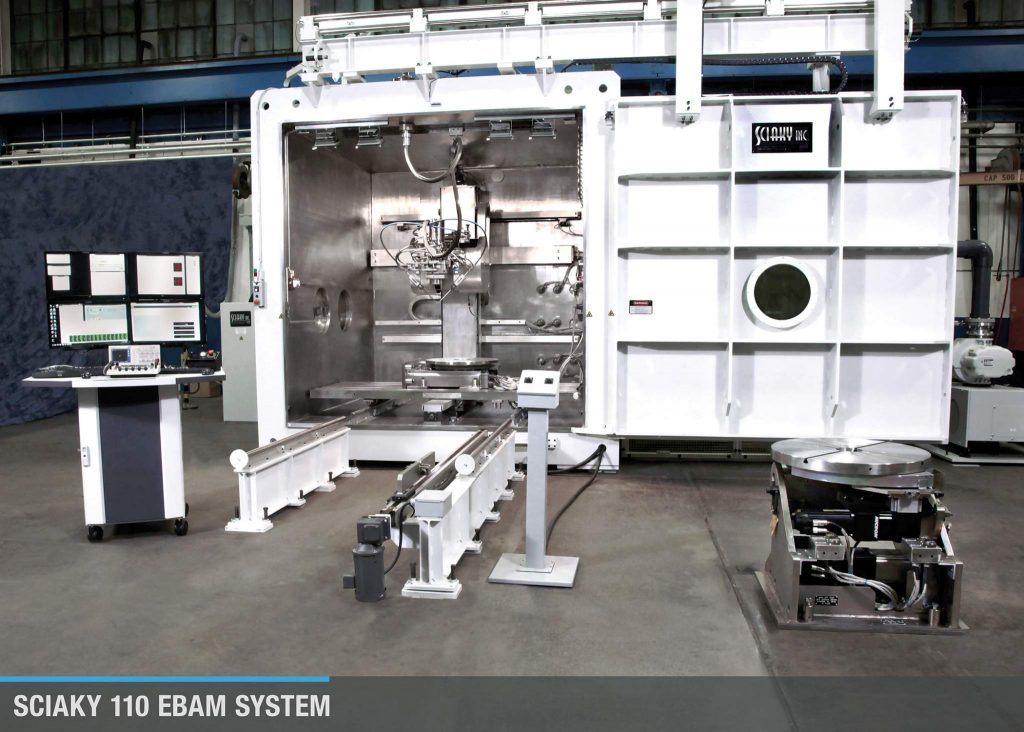 The Sciaky 110 EBAM System. Photo via Sciaky Inc.