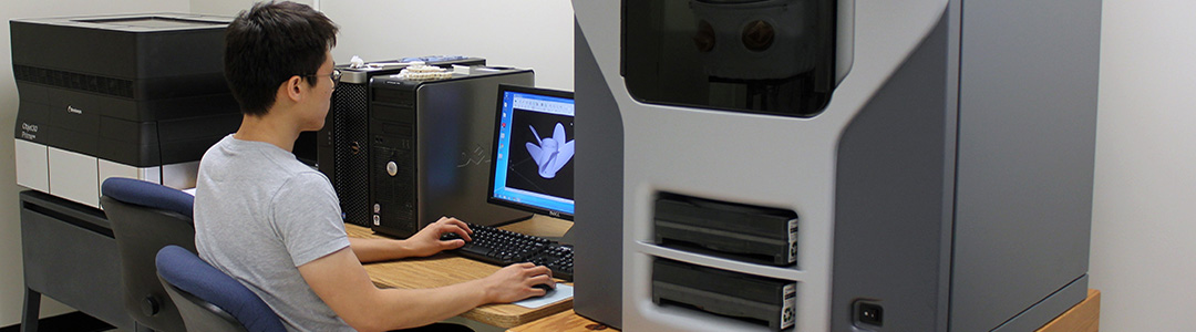 The Additive Manufacturing and Reverse Engineering Lab at Penn state. Photo via Penn state. 