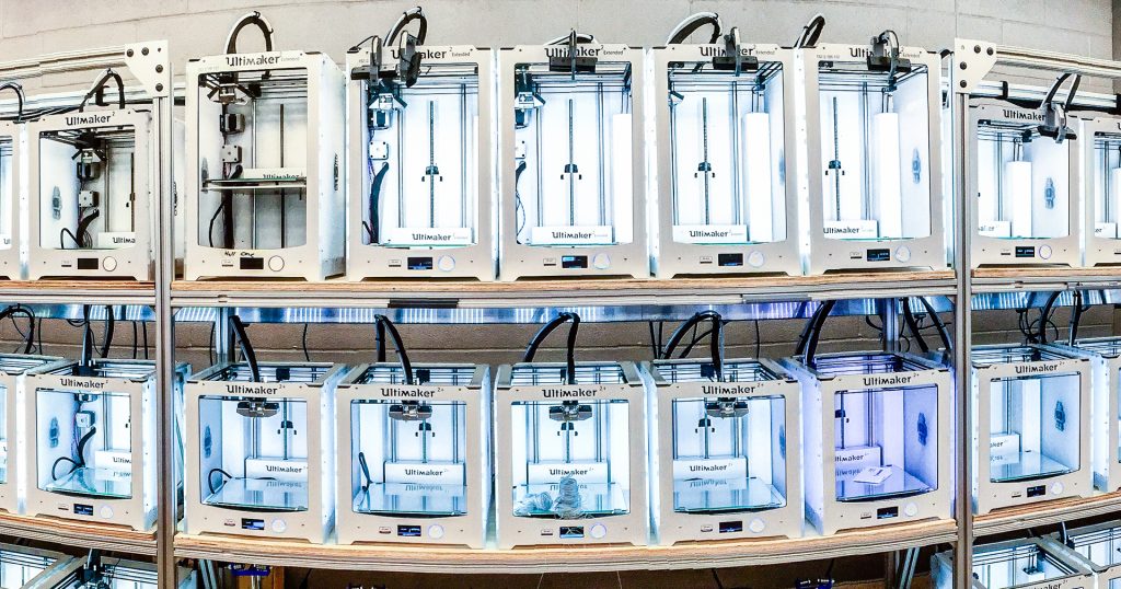 3D printing lab at Duke University. Photo by Ultimaker.