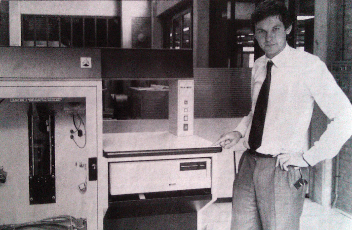 Чарльз Халл 1986 первый принтер