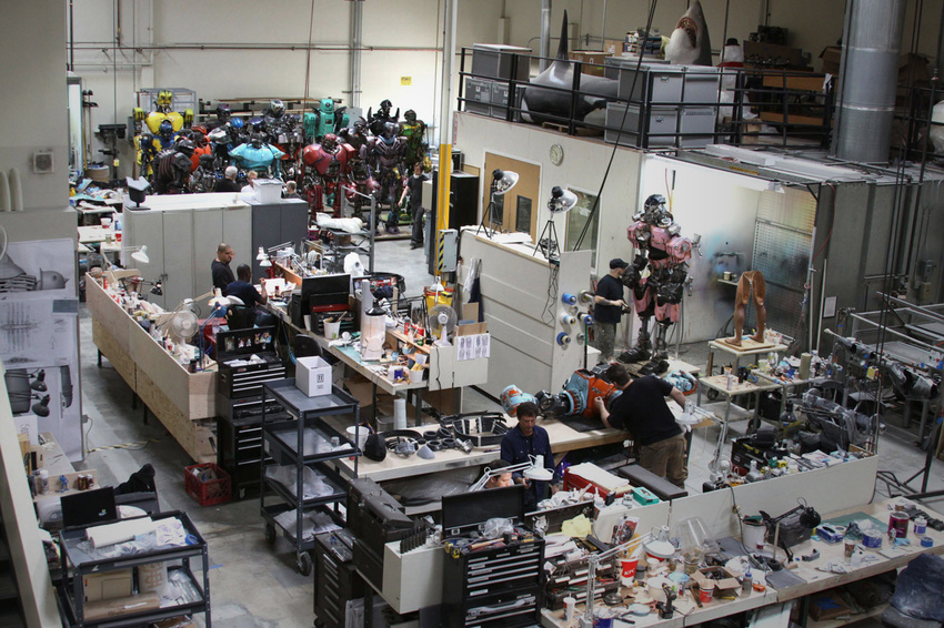 Legacy Effects full scale manufacturing facility. Photo via Legacy Effects.