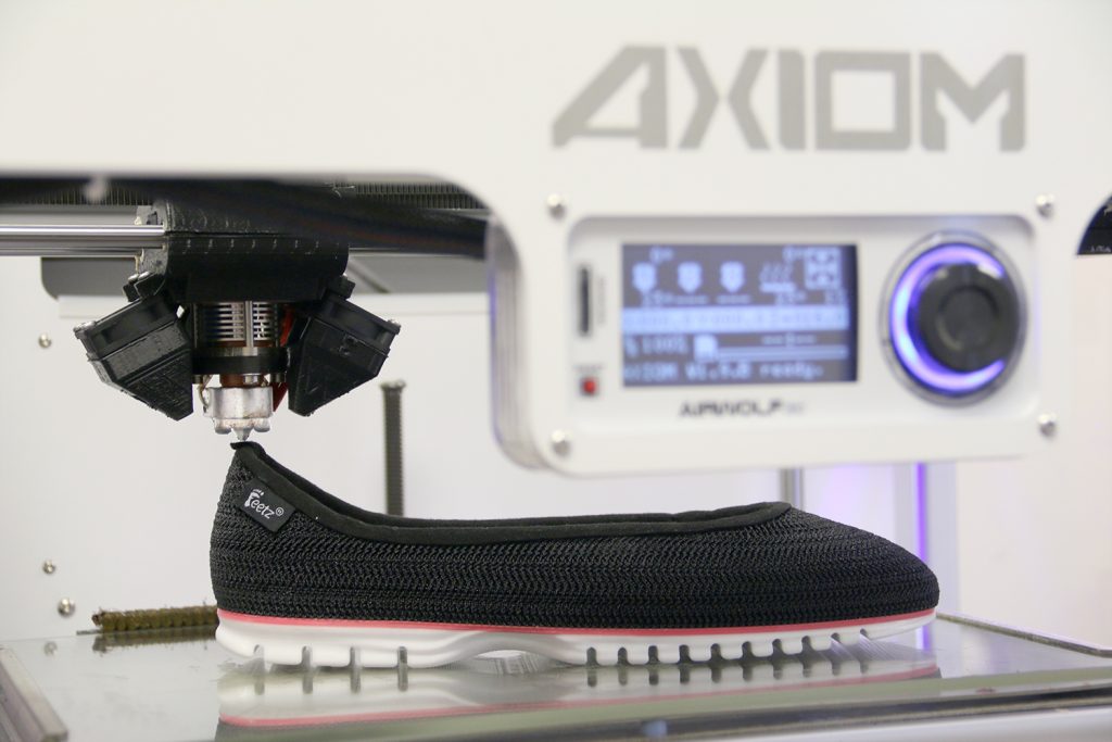 Industry pioneers like Feetz already harness the power of 3D printing to mass customize shoes.