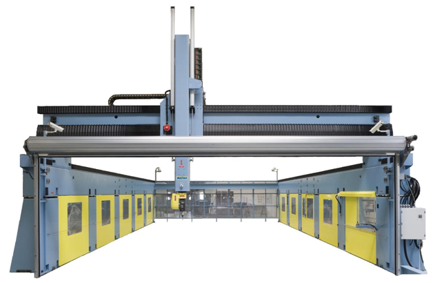 The large format CNC machine made by Multiax. Image via 3D Hybrid Solutions. 