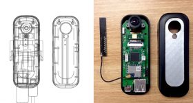 Design and composition of the Waggle camera device. Image via Joseph Sungpil Choi on Kickstarter
