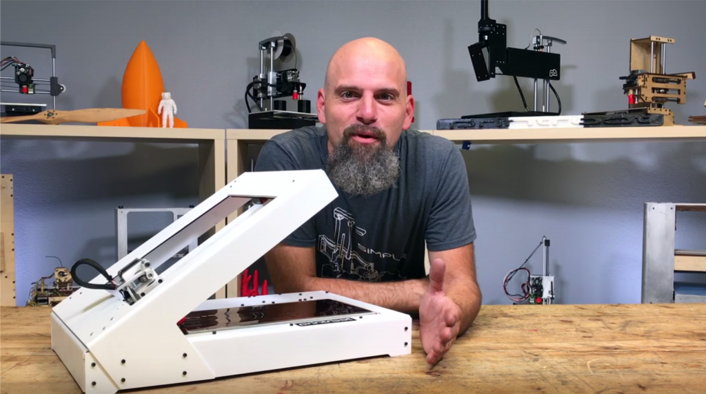 Printrbot's Brook Drumm previews the Printrbot Printrbelt 3D printer.