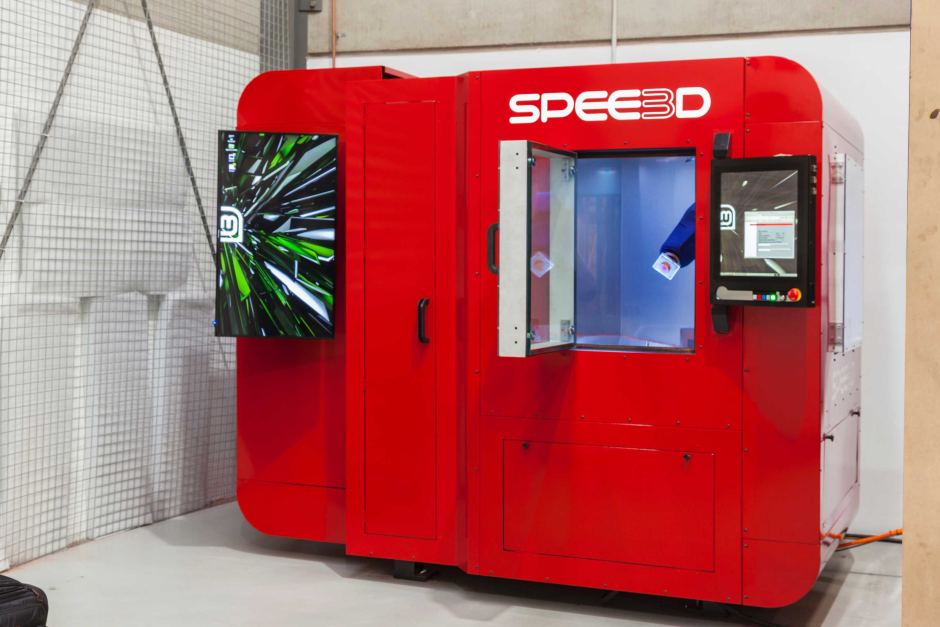 The LightSPEE3D metal 3D printer. Image via SPEE3D.