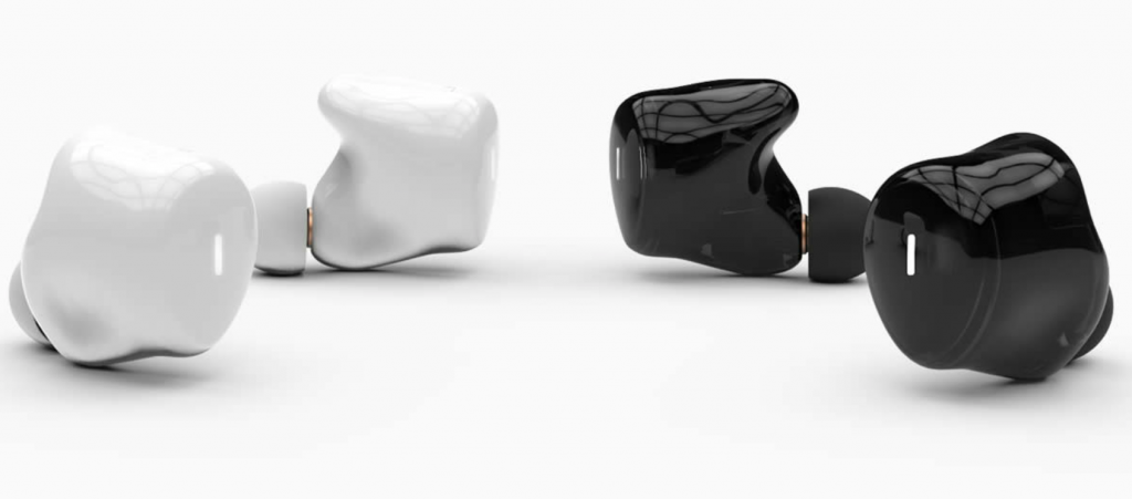 The U1 range of custom made, 3D printed earphones. Image via HeyGears