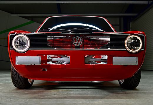 The frontend of the classic VW Caddy. Image via 3i-PRINT
