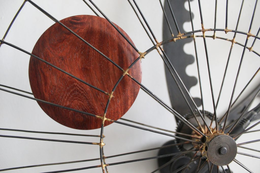 Perennial Flux (2012) mechanical sculpture by Benjamin Cowden