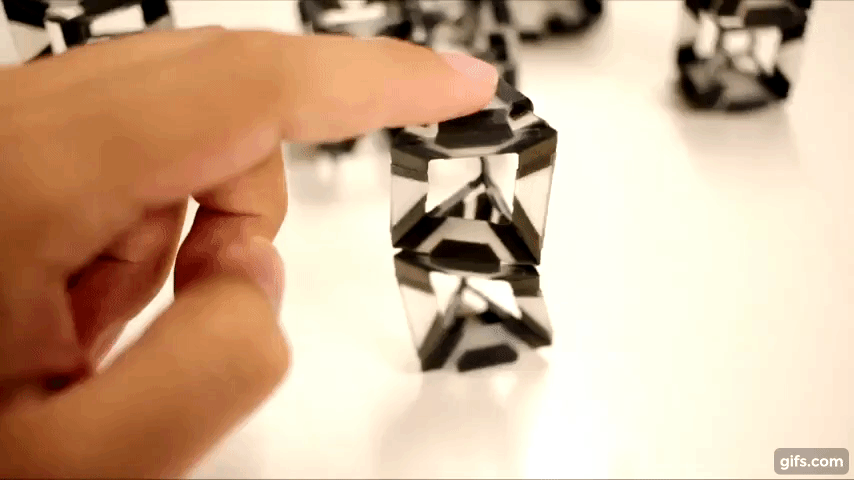 A base component of the origami TWISTER. CLip via CWRU