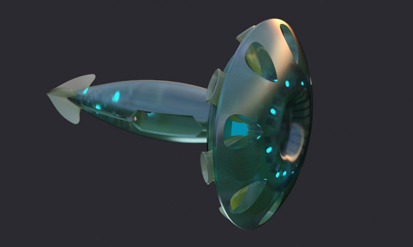 A possible design of 3D printed self-defense decoys. Image via UKNest