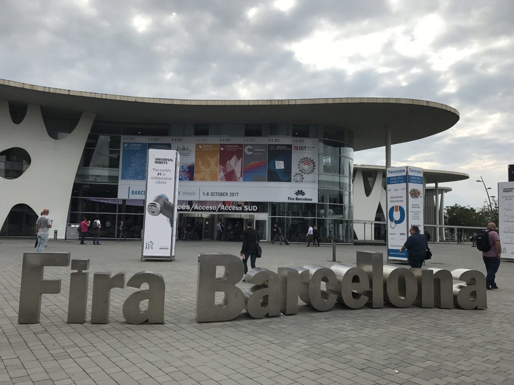 The Fira de Barcelona conference center that will host this week's event. Photo by Beau Jackson for 3D Printing Industry